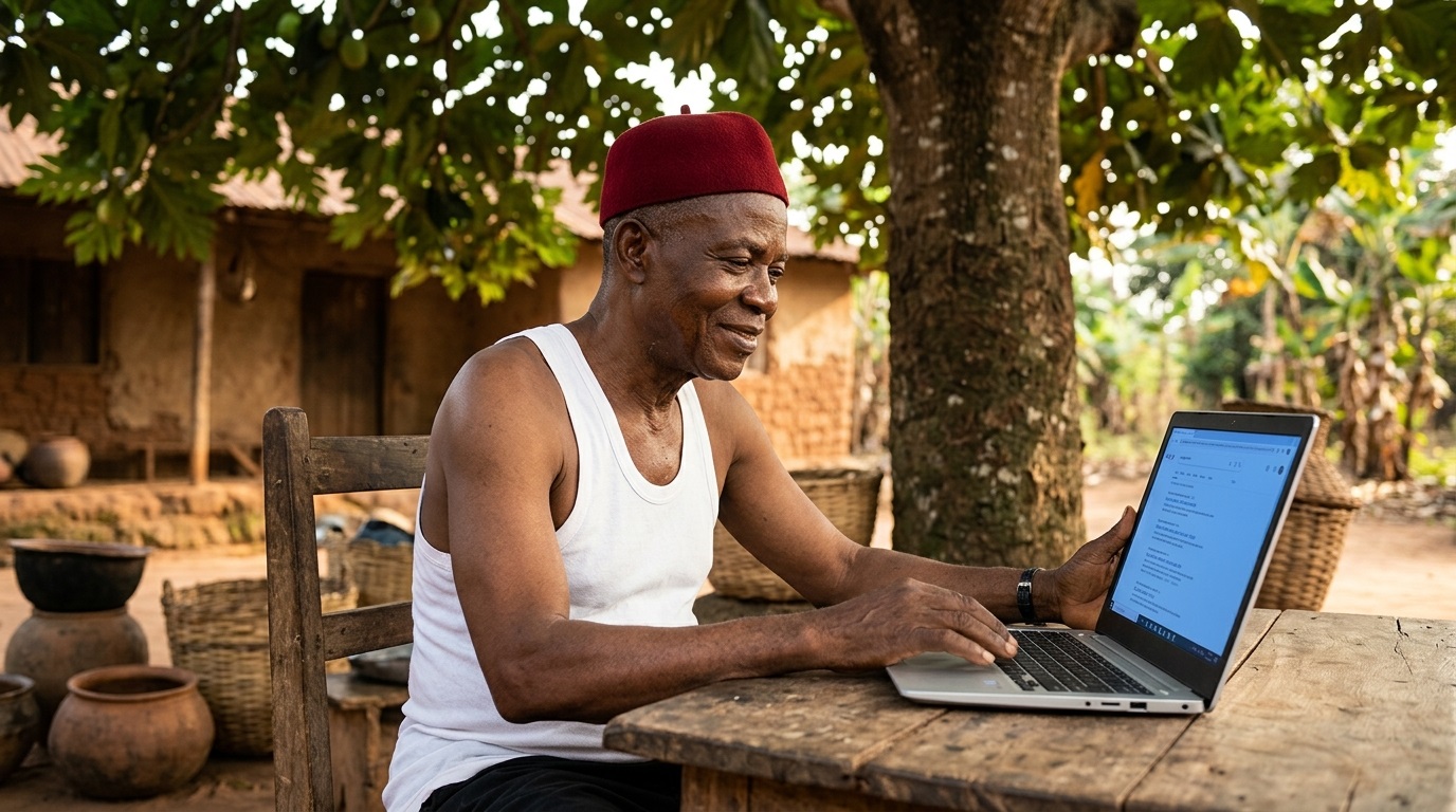 Digital Oracles - Papa Ekene - Digital Foundation Manual - LearnHub Africa Funny Story