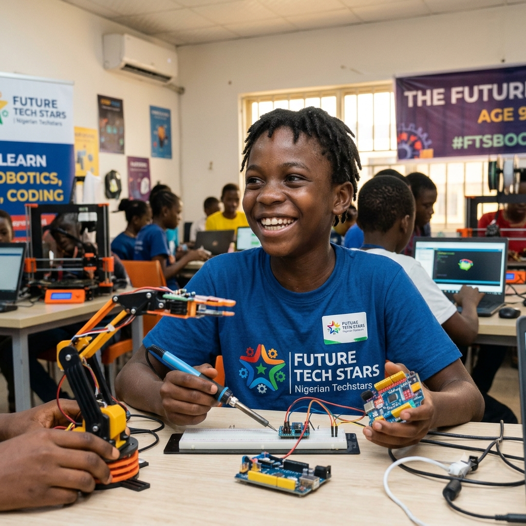Future Tech Start Summer Digital Skills STEM Coding Program - LearnHub Africa